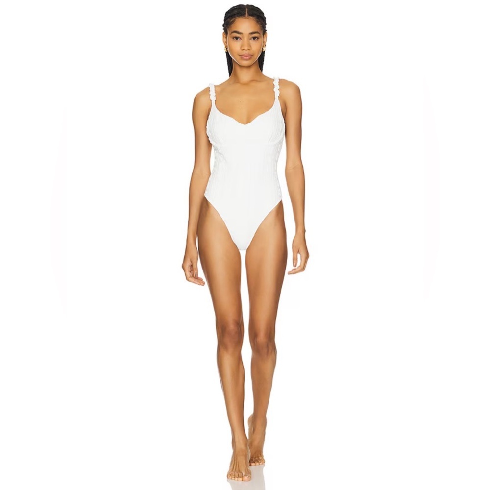 LPA REVOLVE Viola One Piece in White NWT XS